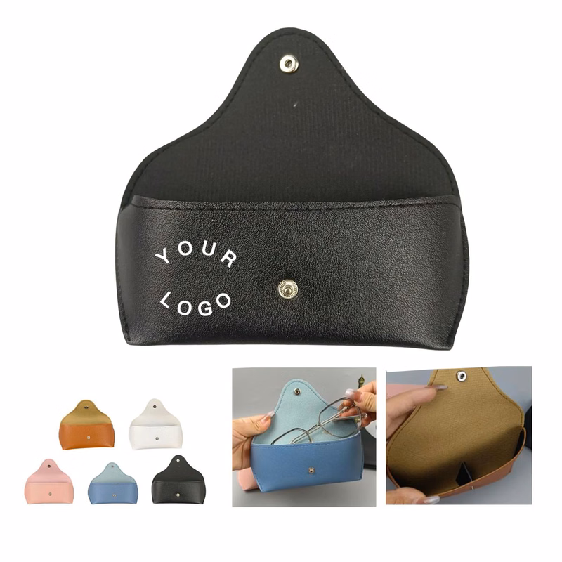 Protective Leather Glasses Case for Travel Storage