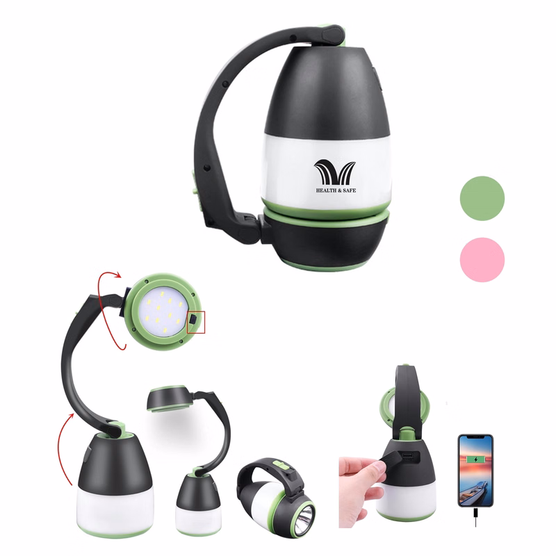 USB Tent Lamp Portable LED Camping Lantern Light Flashlights