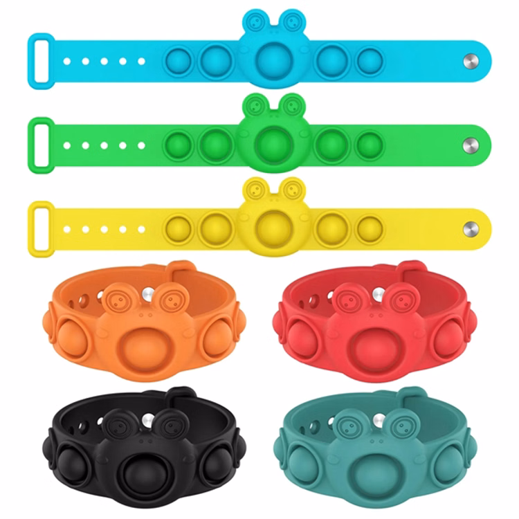 Stress Relief Wristband Fidget Toy Portable Sensory Bracelet