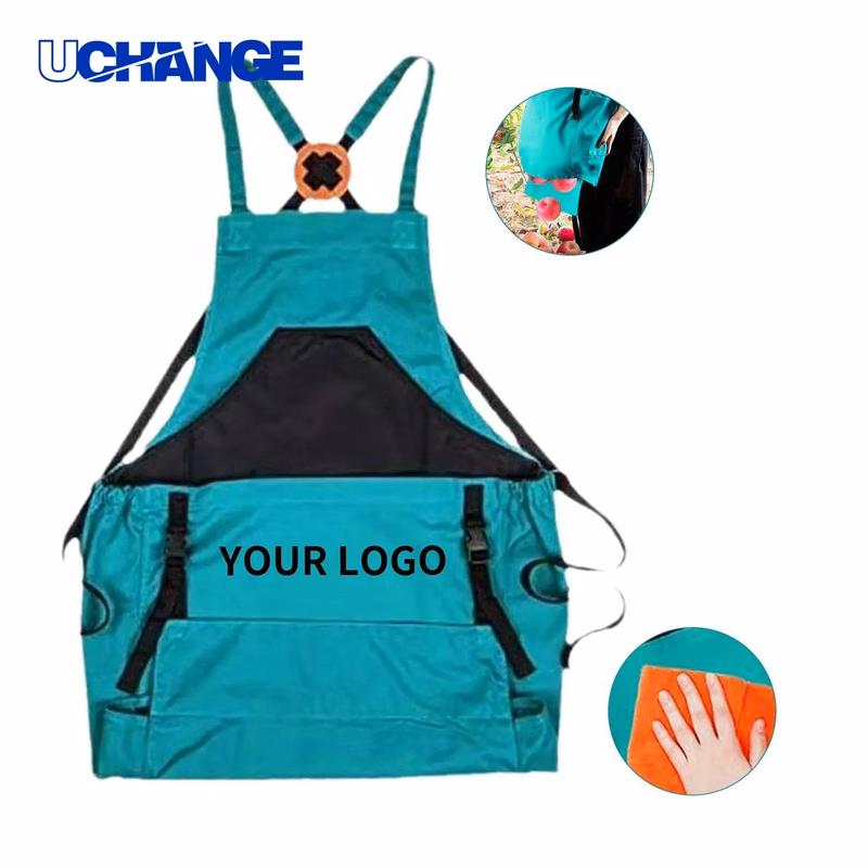 Adjustable Canvas Apron for Yard or Greenhouse Use
