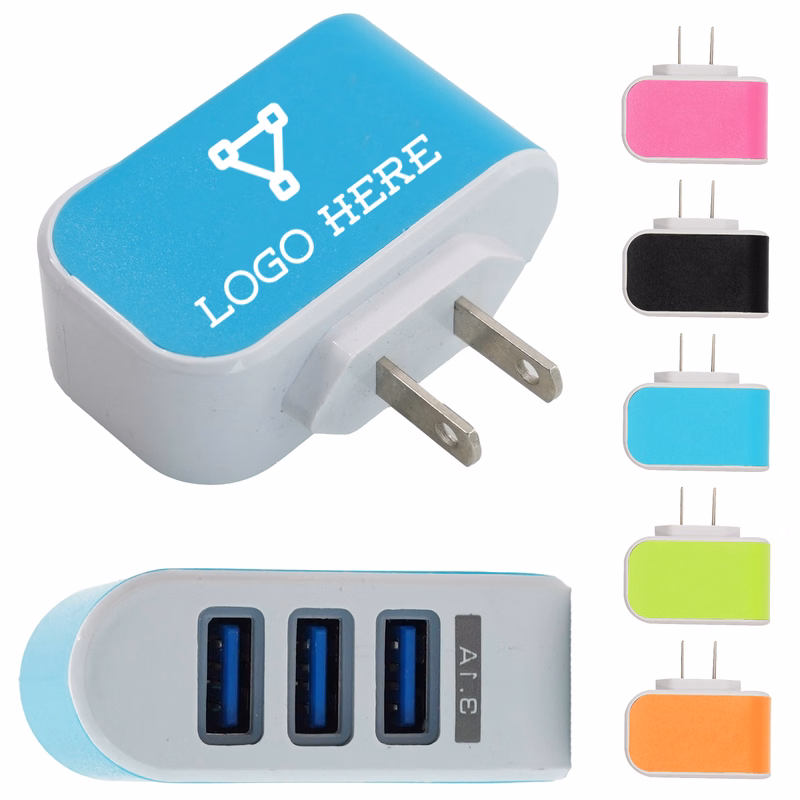 3 Port USB Charger MOQ 10