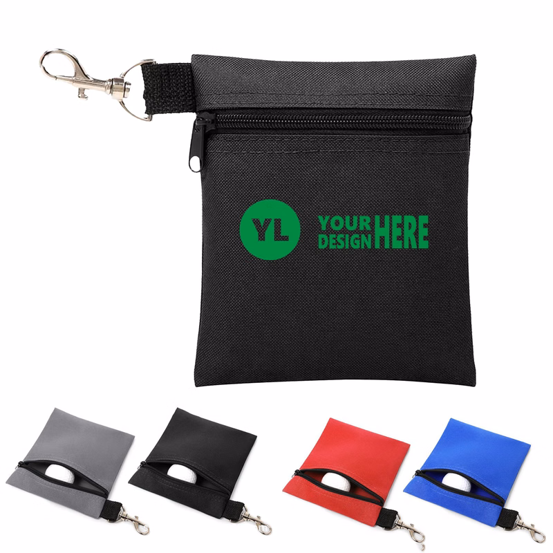 Golf Accessory Pouch Nylon Portable Waist Bag