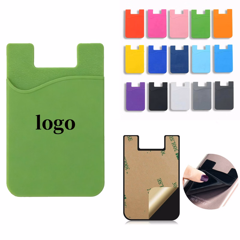 Silicone Adhesive Card Wallet Sleeve