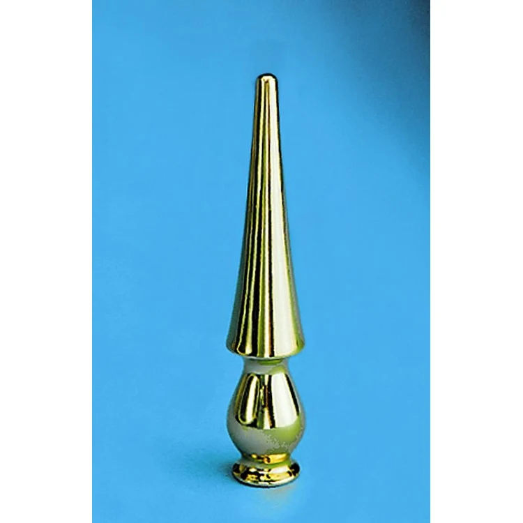 Chrome Plated Military Spear Indoor Flag Pole Ornament 1