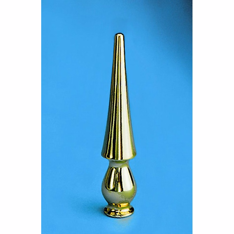 Chrome Plated Military Spear Indoor Flag Pole Ornament