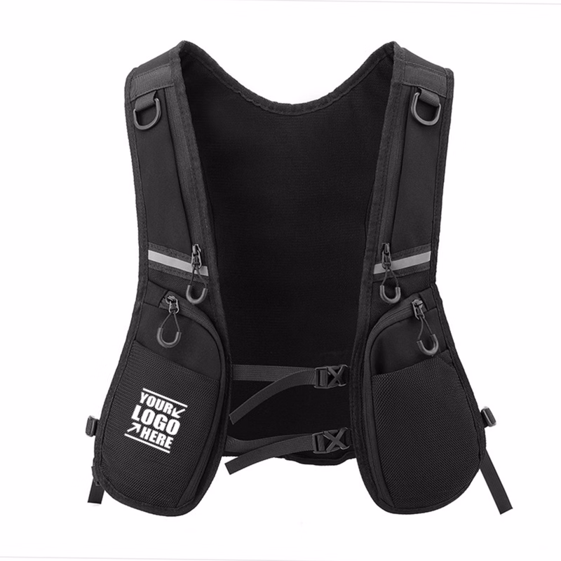 Outdoor Vest Bag With Reflective Strips