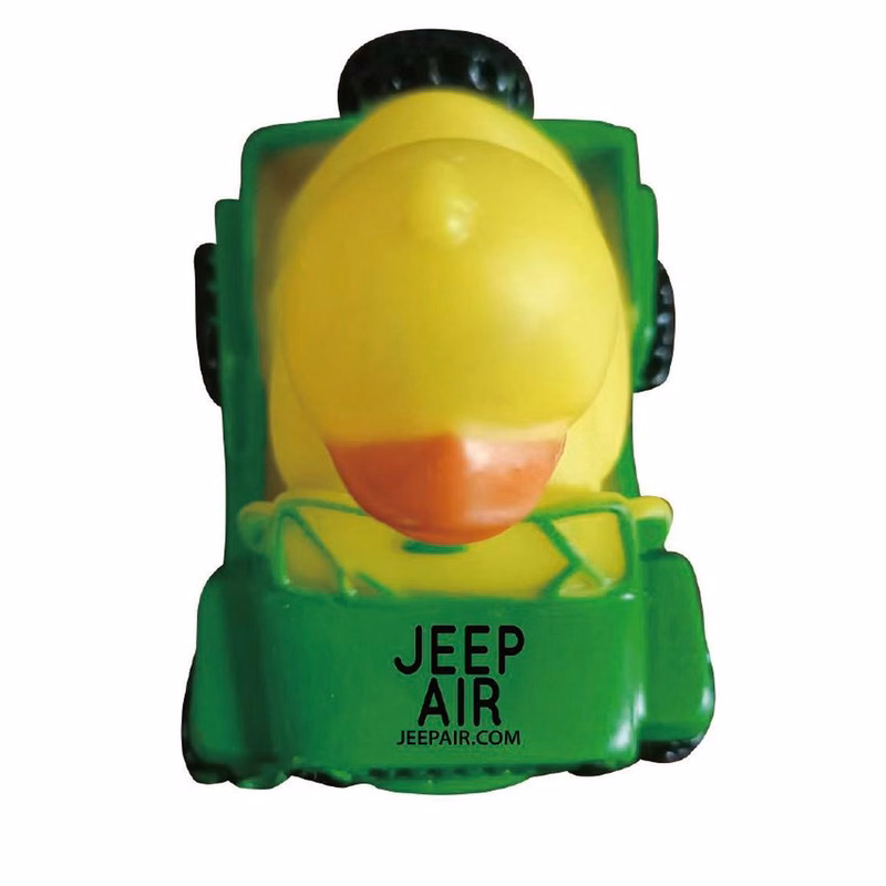Rubber Duck in Jeep