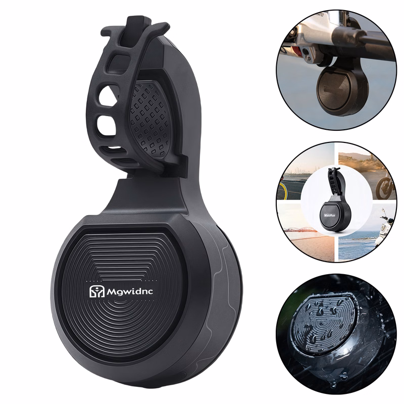 Bike Alarm Bell - Ultra Loud Adjustable Volume Electric Horn with Anti-Theft Alert