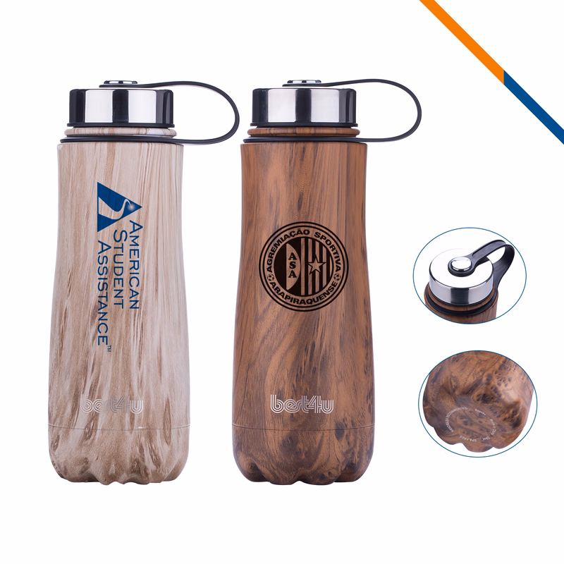 Timber Stainless Steel Water Bottle - 24 OZ.