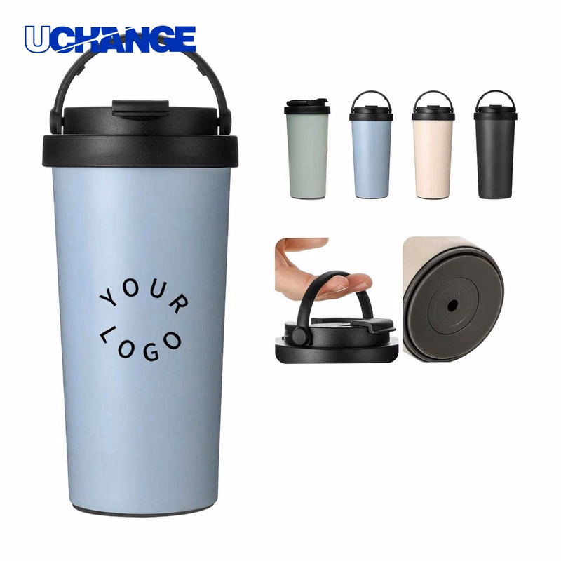 Insulated Tumbler Drinkware 16oz with Anti Spill Design