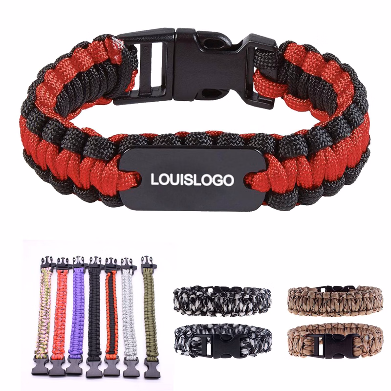 Outdoor Hiking Woven Paracord Bracelet