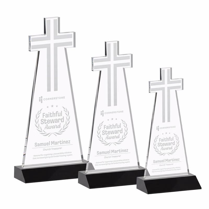 Cross Award - Black