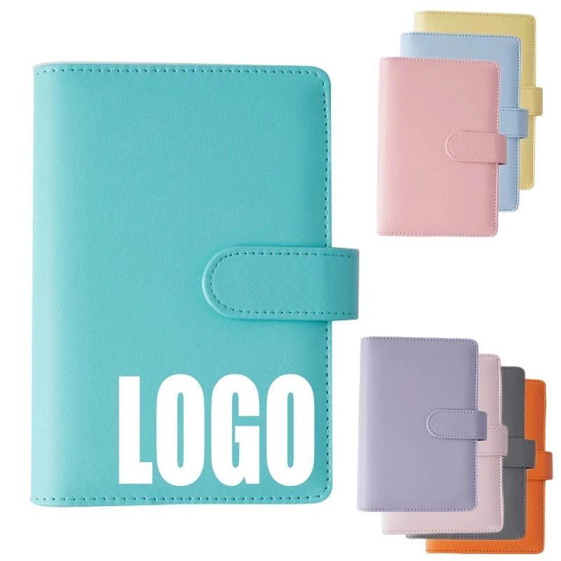 PU Leather A6 Business Travel Journal Diary Binder Notebook 1