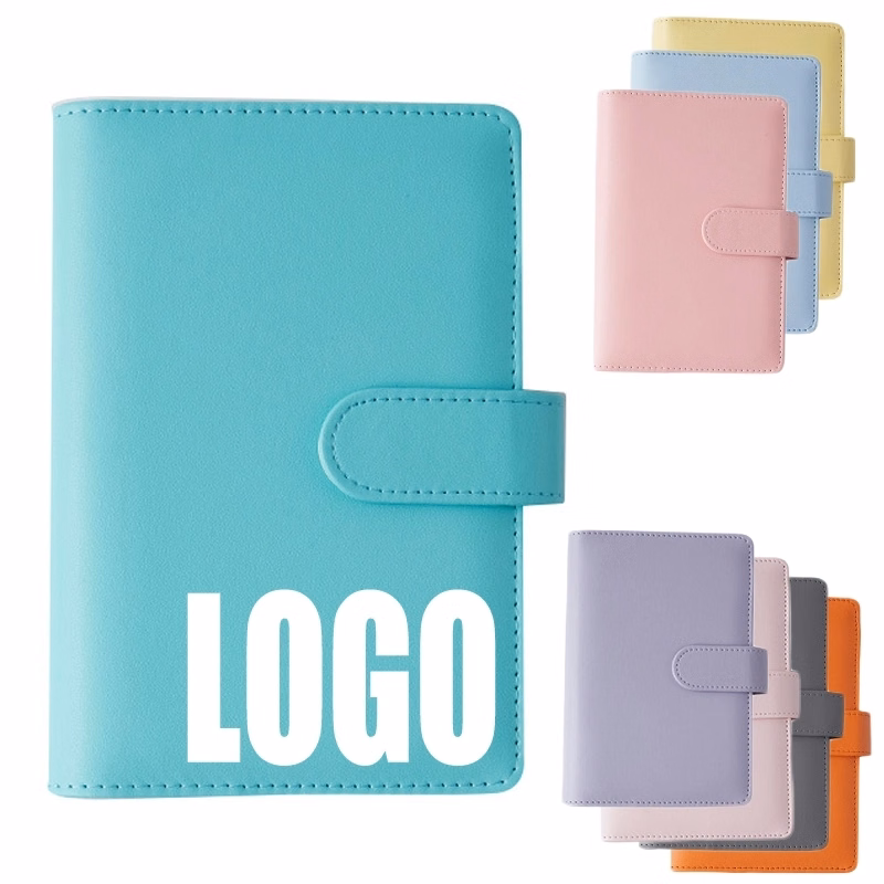 PU Leather A6 Business Travel Journal Diary Binder Notebook