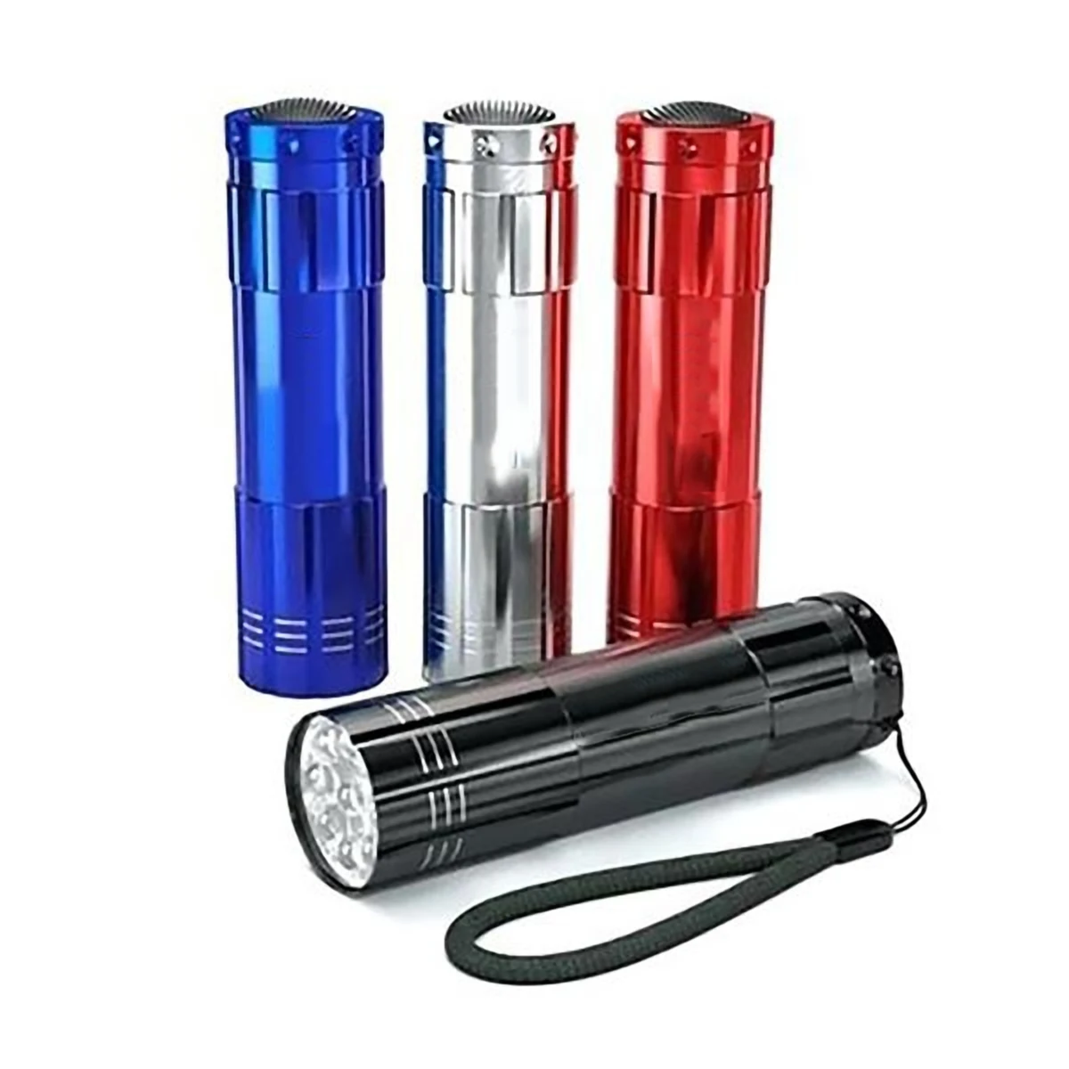 Mini LED Flashlight Keychain with Lanyard 1