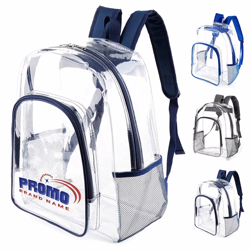 Clear Backpack Heavy Duty See Through Bookbag