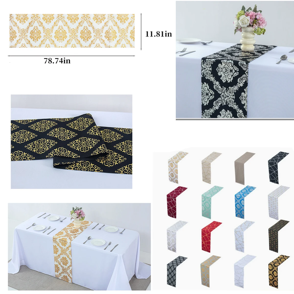 Home Dining & Living Room Decor Table Runner 1