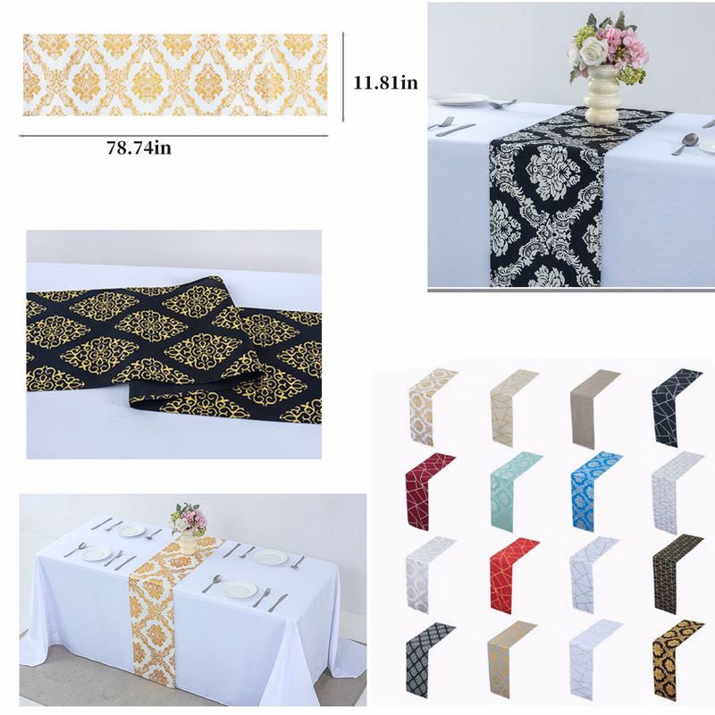 Home Dining & Living Room Decor Table Runner