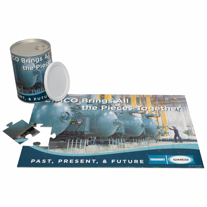 28 Pieces - 11" x 16" - Large Puzzle in Can