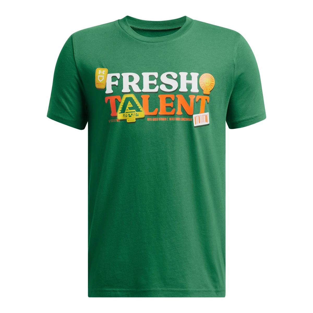 UA BTJ Fresh Talent Boys' Short Sleeve 1