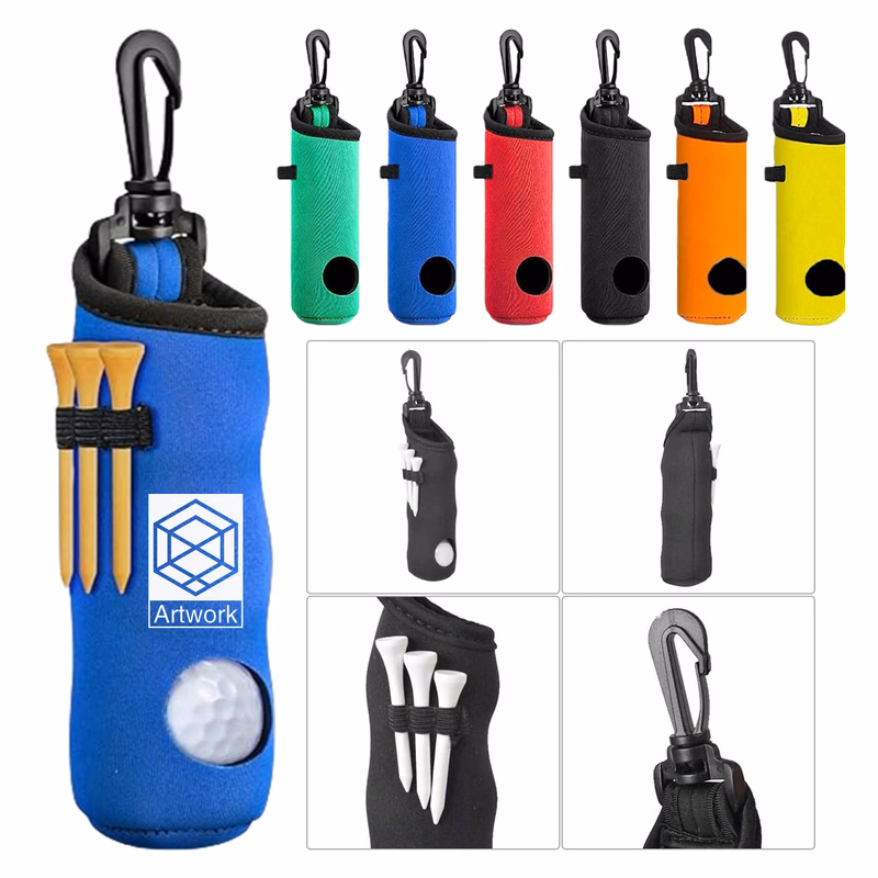 Portable Neoprene Golf Ball Holder