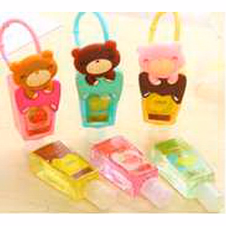 Silicone Hand Sanitizer in Silicone Holder