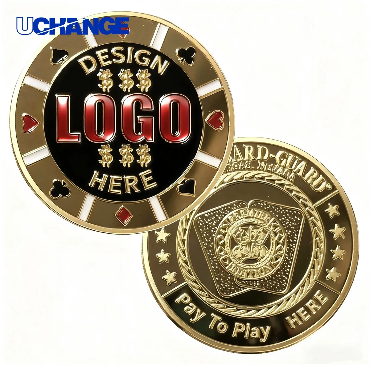 Personalized Poker Commemorative Coin for Gifts 1
