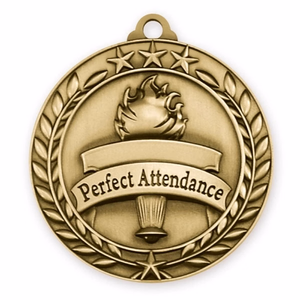 3D Sports & Academic Medal/Perfect Attendance