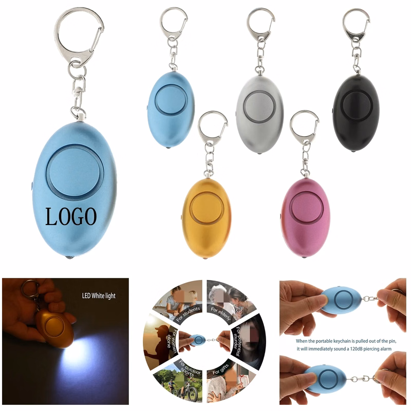 Emergency Police Keychain Light and Siren