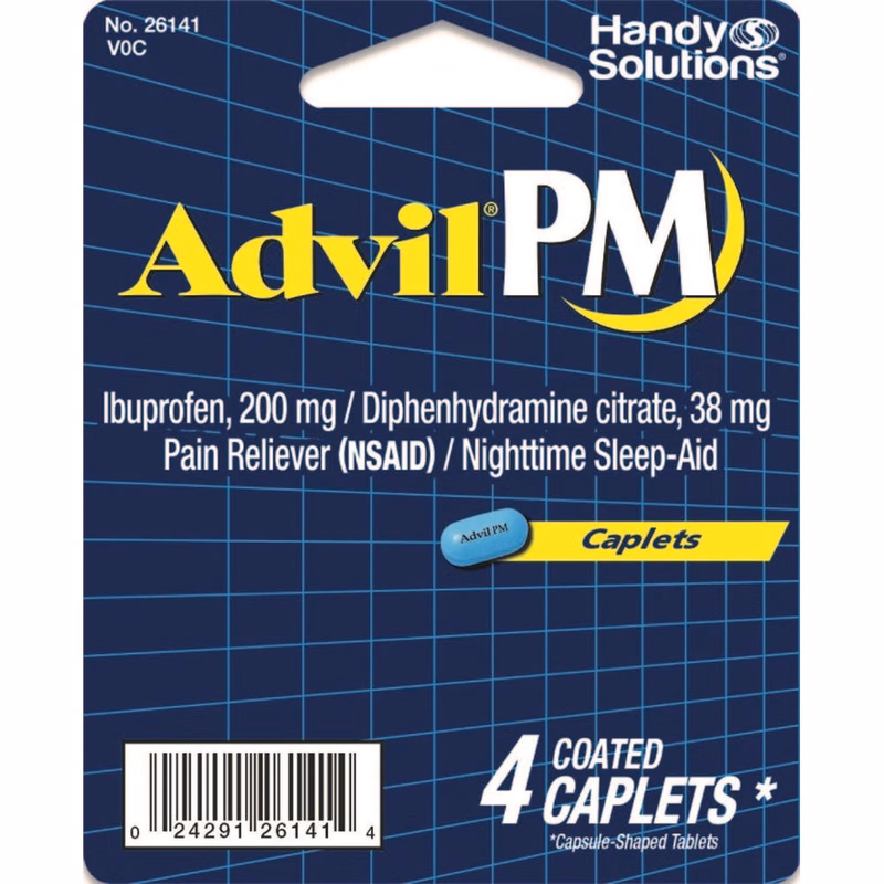 Advil PM Caplets - Ibuprofen Diphenhydramine