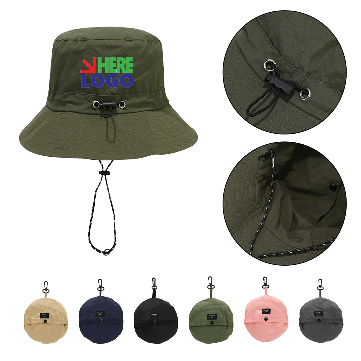 Stowable Waterproof Bucket Hat 1