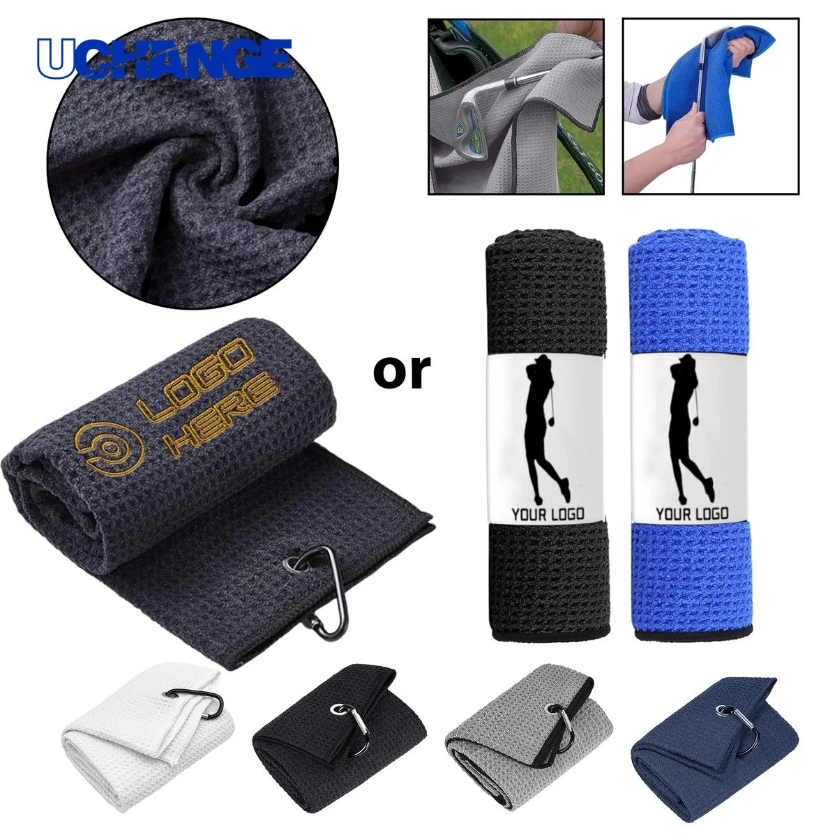 Premium Microfiber Golf Towel Accessory 1
