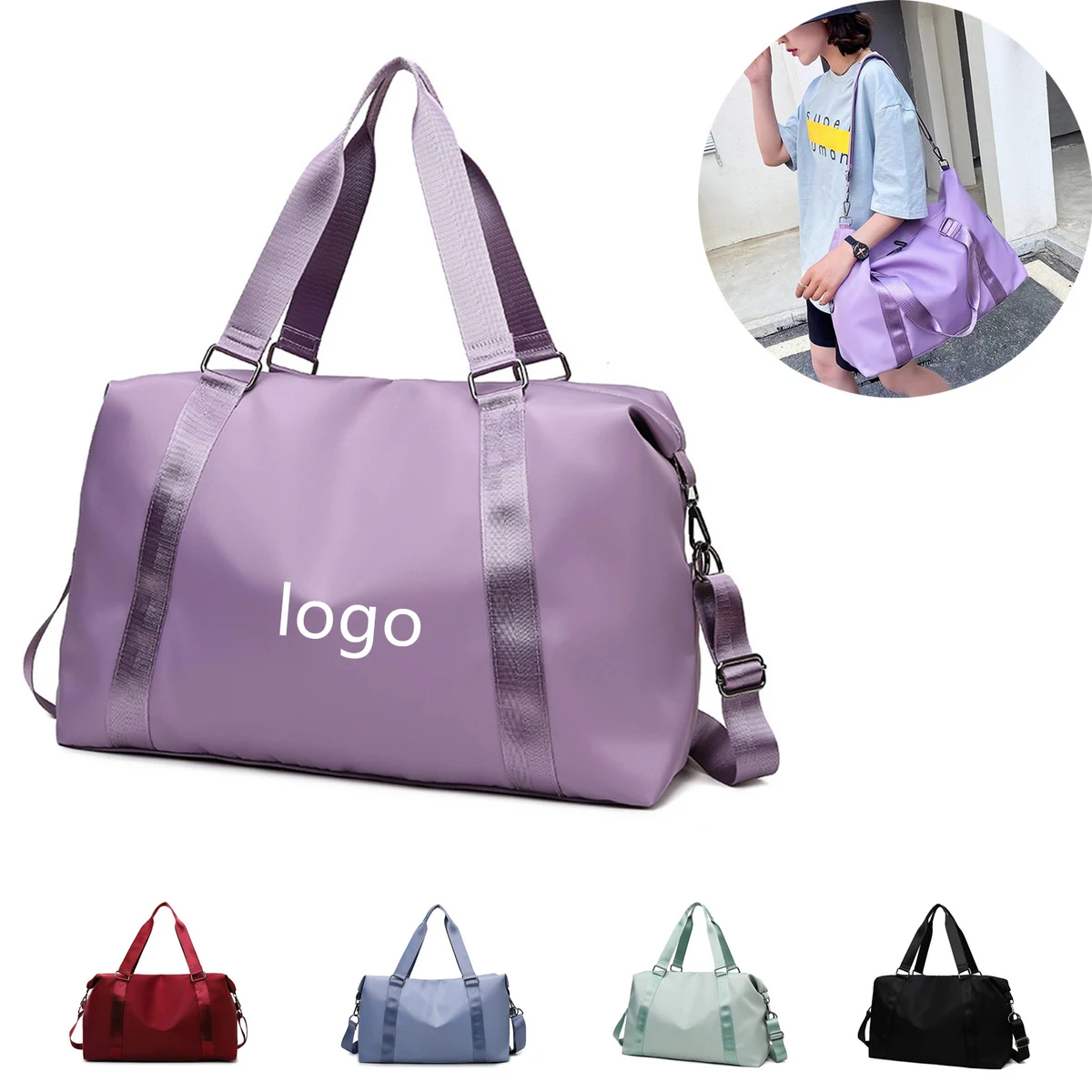 Travel Duffel Sports Tote Gym Bag 1
