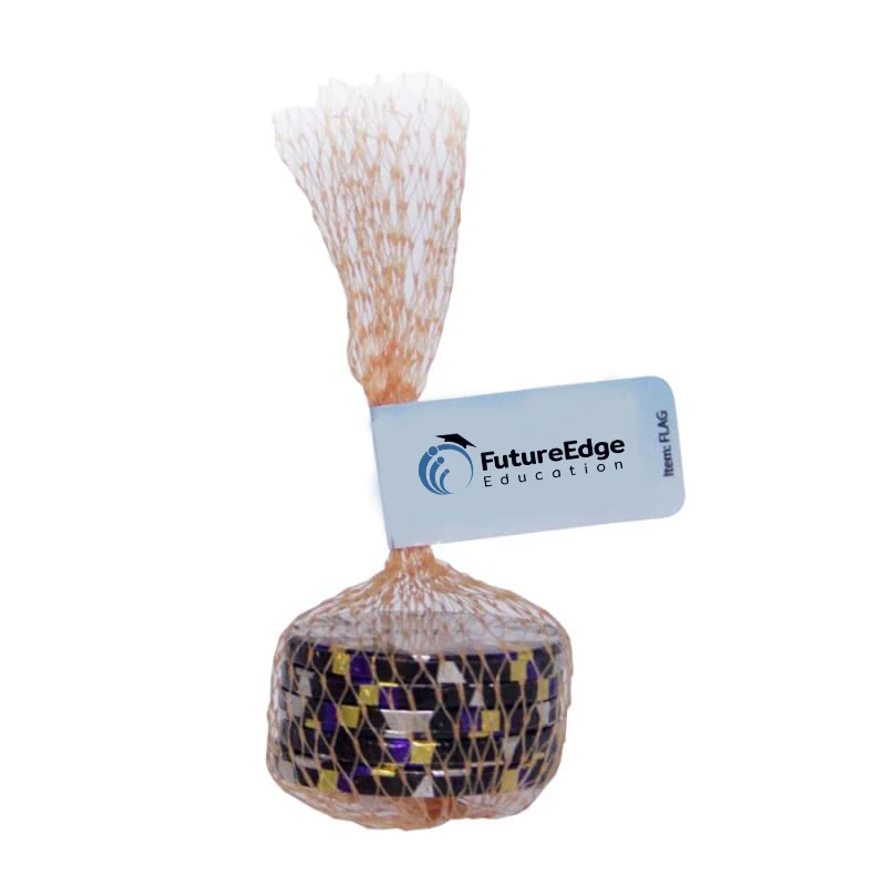 Mesh Bag with Chocolate Poker Chips 1