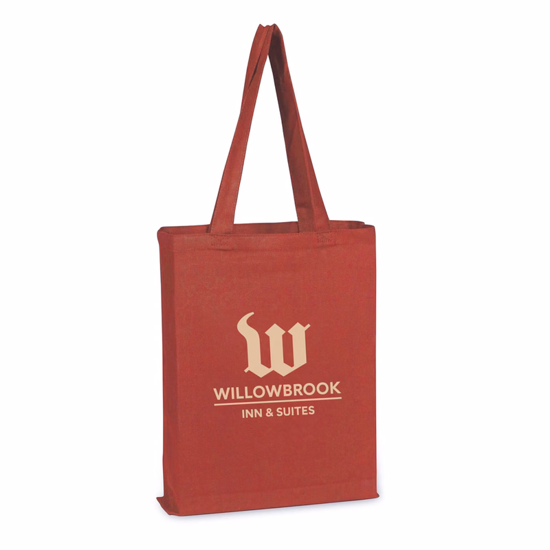 Canvas Tote Bag w/ Matching Fabric Handles