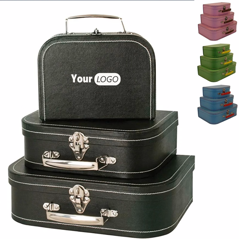 Paperboard Vintage Suitcase