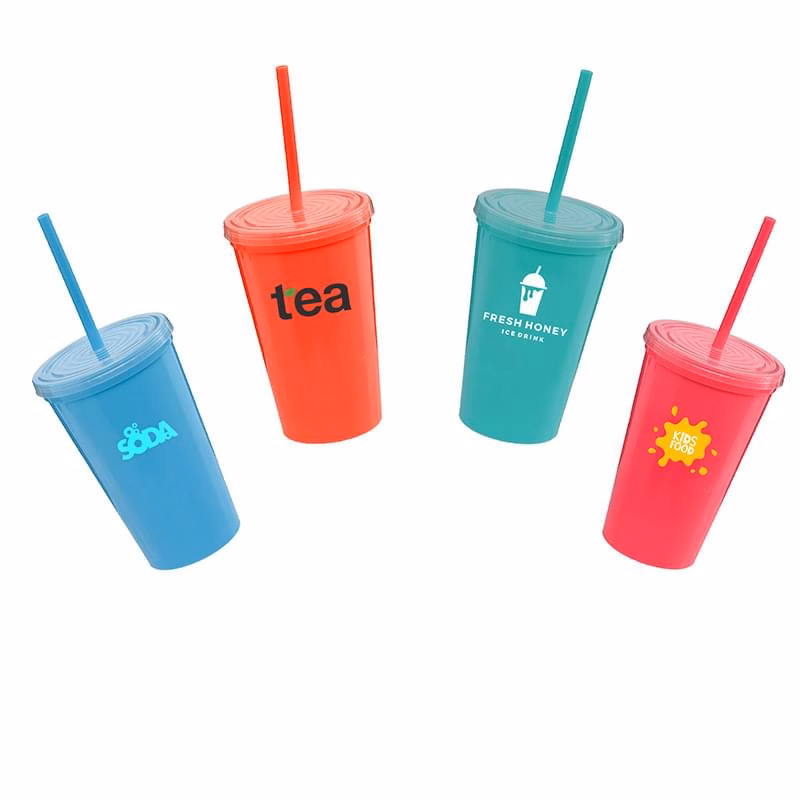 Explore Brights - 16 oz Double Wall Tumbler- Full Color