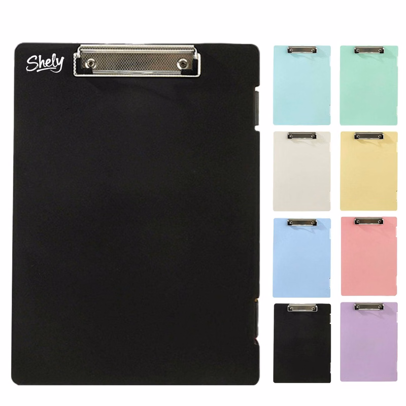 A4 Heavy Duty Plastic Storage Side Opening Clipboard