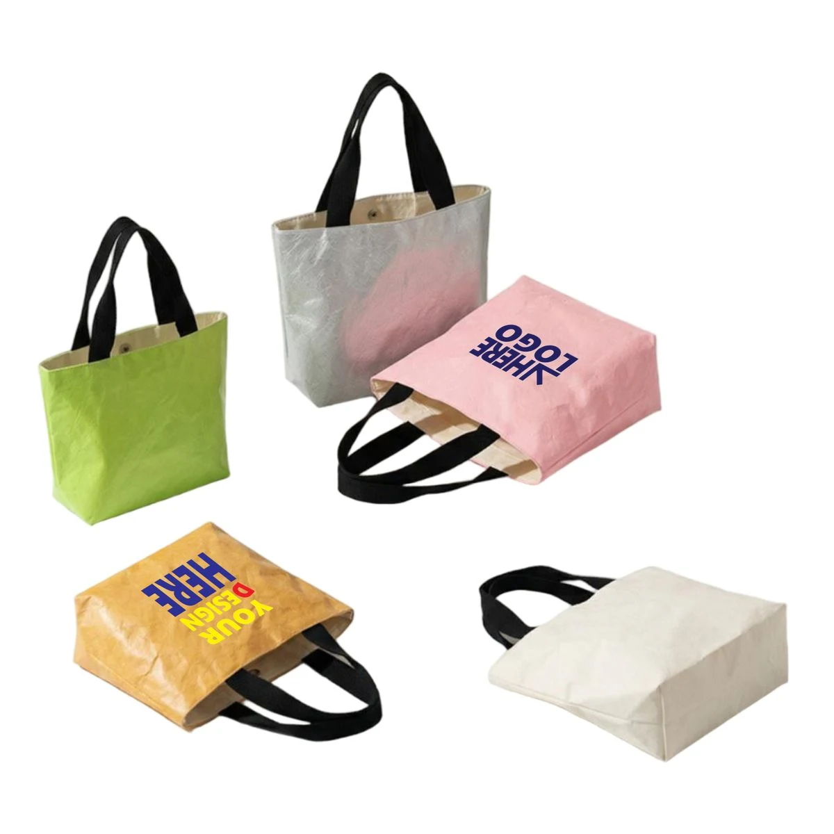 Washable Synthetic Paper Tote Bag 1