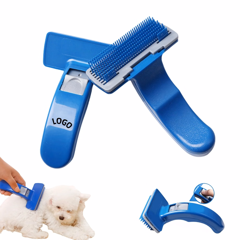 Small Self Cleaning Pet Grooming Shedding Brush
