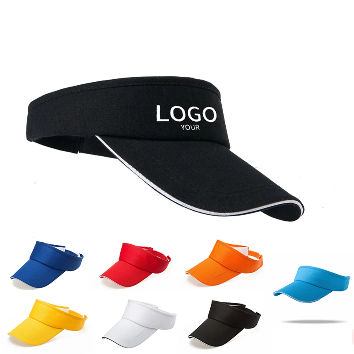 Adjustable Sun Hat Without Top 1