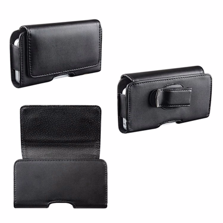 iBank ® Universal Smartphone PU Leather Case with Belt Clip