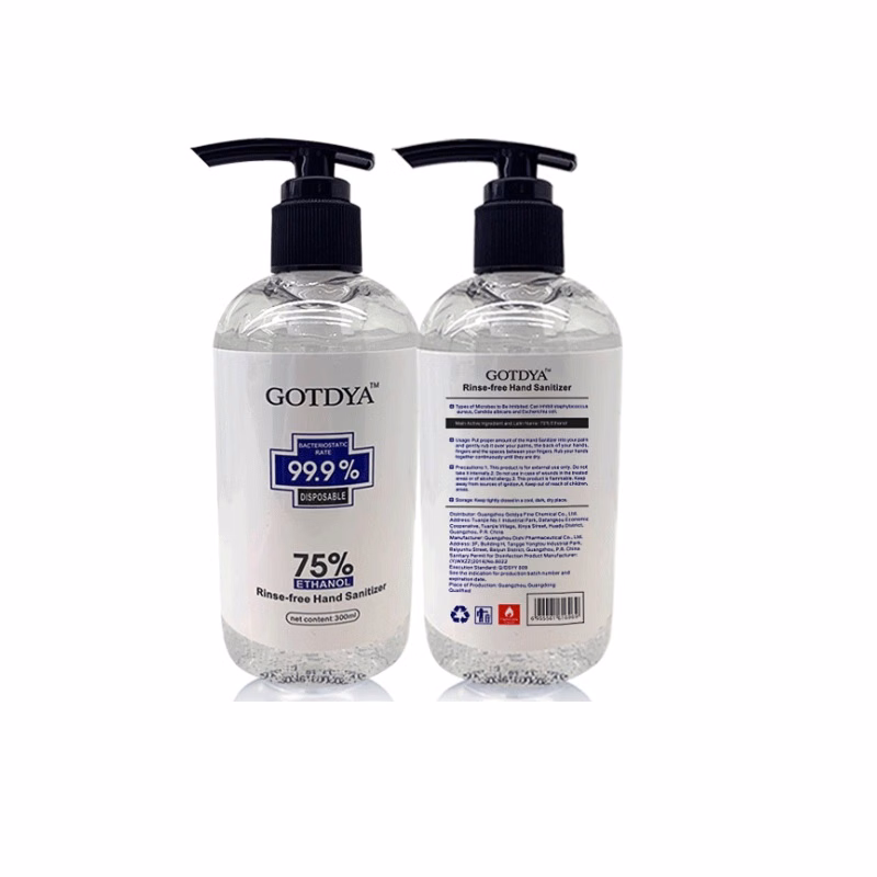Hand Sanitizer Wash Free 75% Alcohol with 300ml