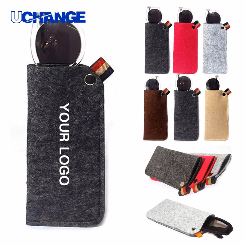 Durable Felt Glasses Case
