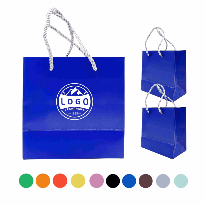 Custom Gift Paper Bag With Handle