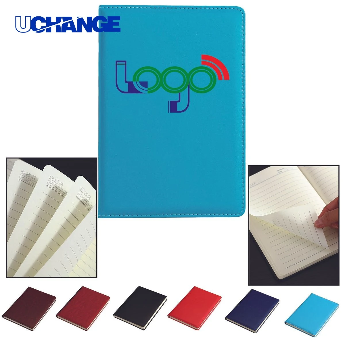 Durable A5 PU Leather Notebook 1