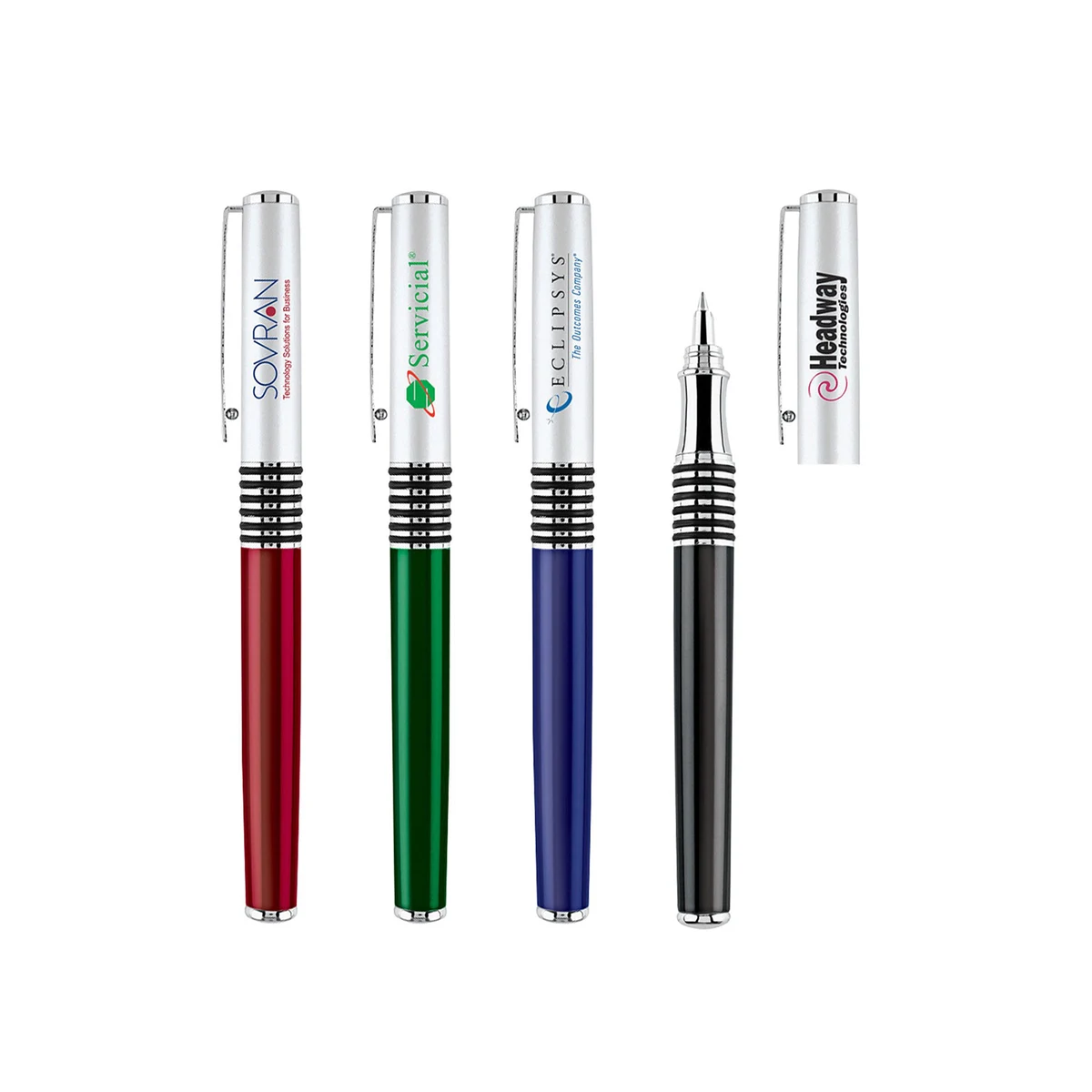 Satin Chrome Ballpoint Metal Pen 1