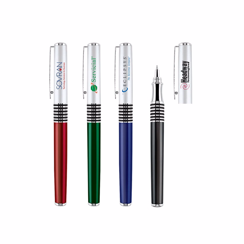 Satin Chrome Ballpoint Metal Pen