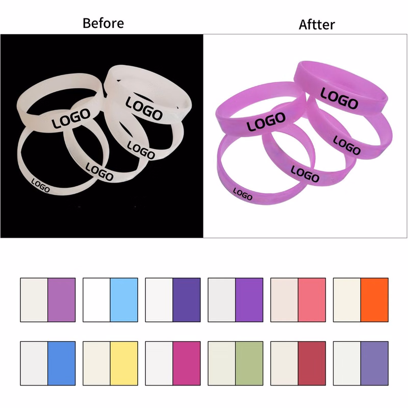 Professional Non Toxic Photochemical Band with Custom Logo