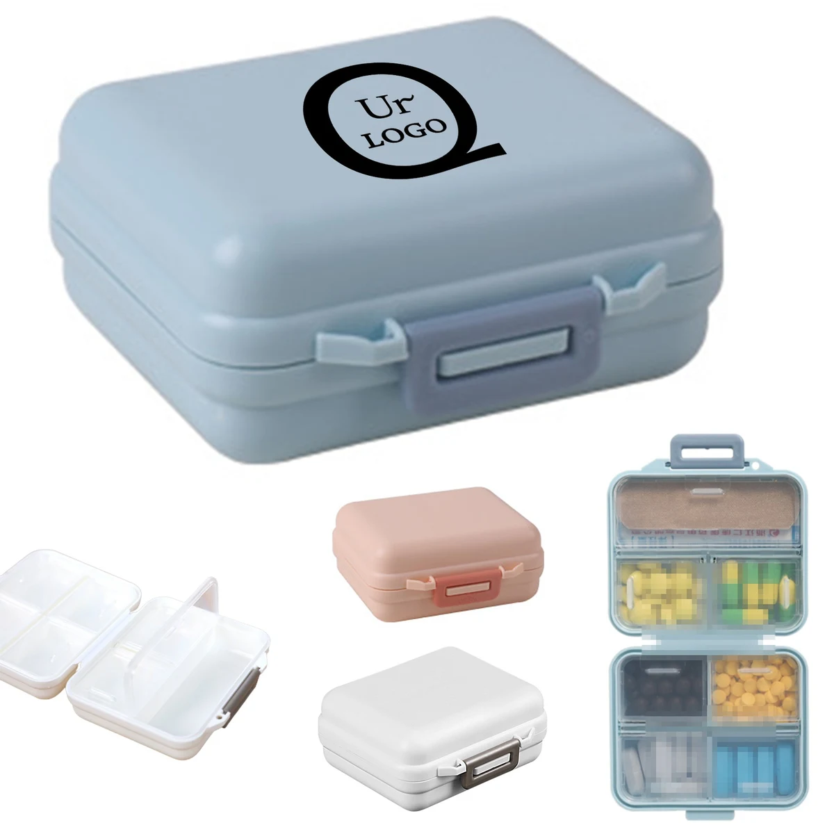 7-Compartment Pill Case 1
